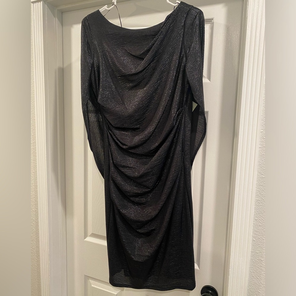 Black special occasion dress. R&M Collection. Size 10